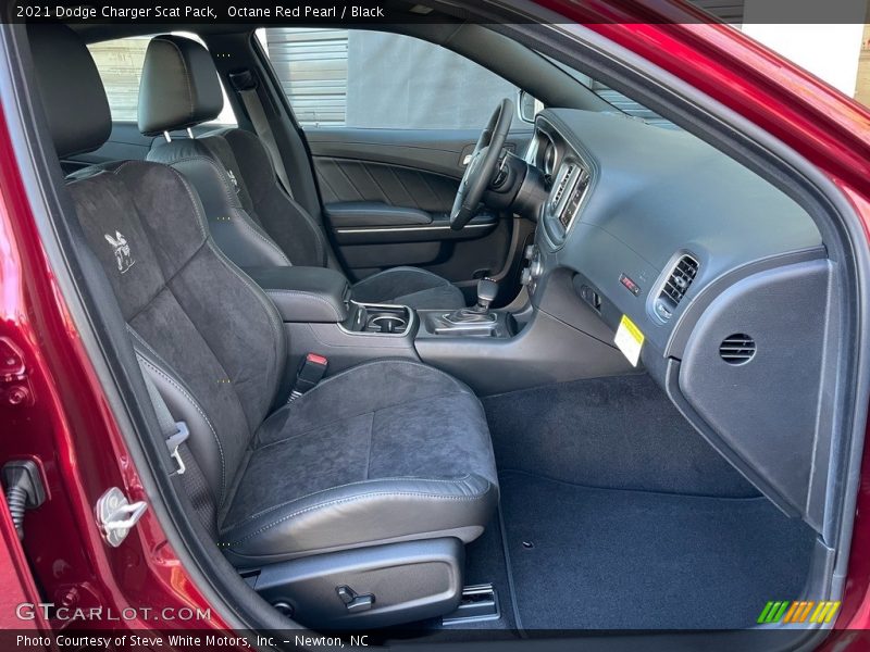 Front Seat of 2021 Charger Scat Pack