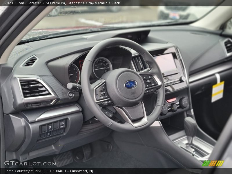 Magnetite Gray Metallic / Black 2021 Subaru Forester 2.5i Premium
