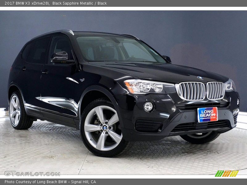 Front 3/4 View of 2017 X3 xDrive28i