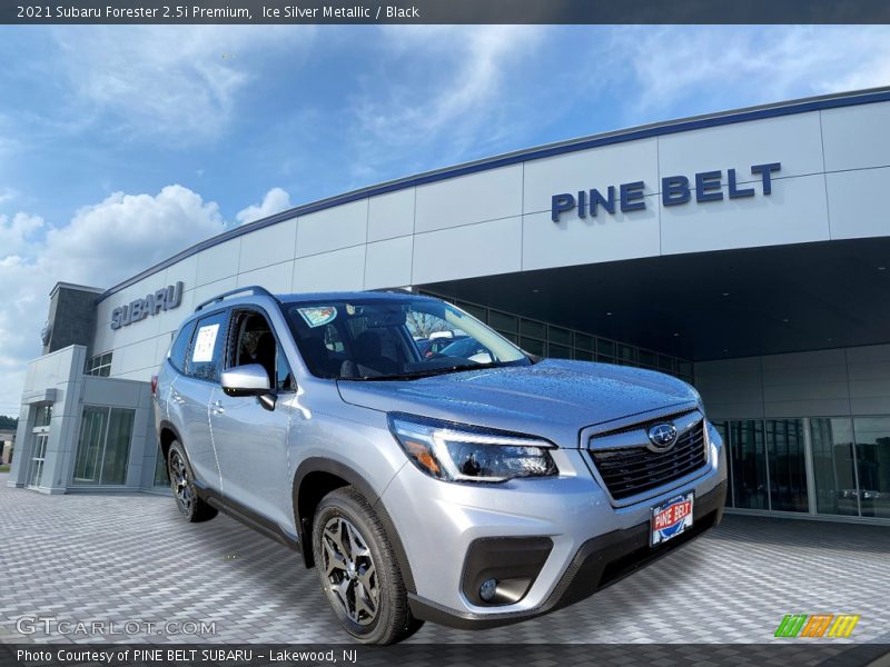 Ice Silver Metallic / Black 2021 Subaru Forester 2.5i Premium