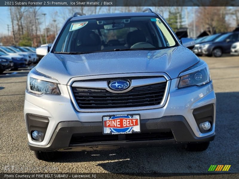 Ice Silver Metallic / Black 2021 Subaru Forester 2.5i Premium