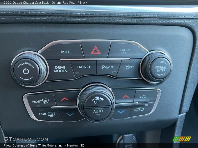 Controls of 2021 Charger Scat Pack