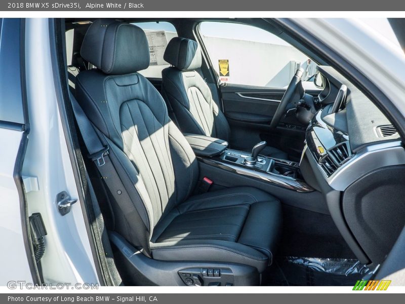 Alpine White / Black 2018 BMW X5 sDrive35i