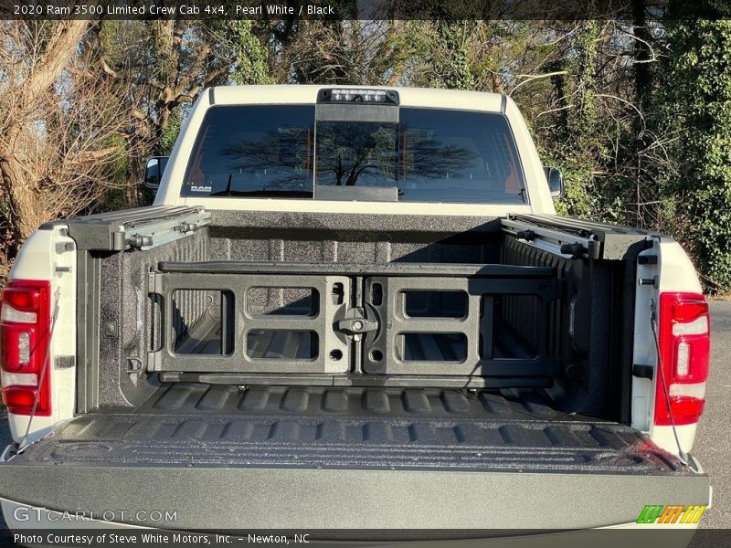 Pearl White / Black 2020 Ram 3500 Limited Crew Cab 4x4