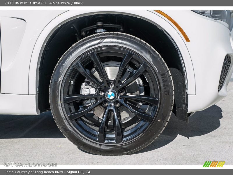 Alpine White / Black 2018 BMW X5 sDrive35i