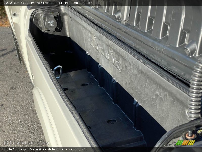 Pearl White / Black 2020 Ram 3500 Limited Crew Cab 4x4