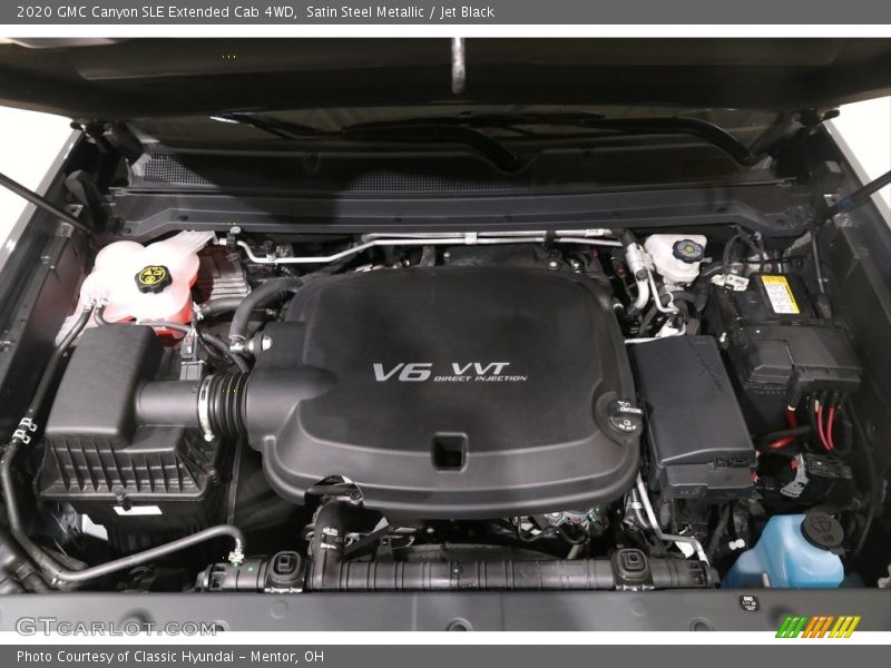  2020 Canyon SLE Extended Cab 4WD Engine - 3.6 Liter SIDI DOHC 24-Valve VVT V6