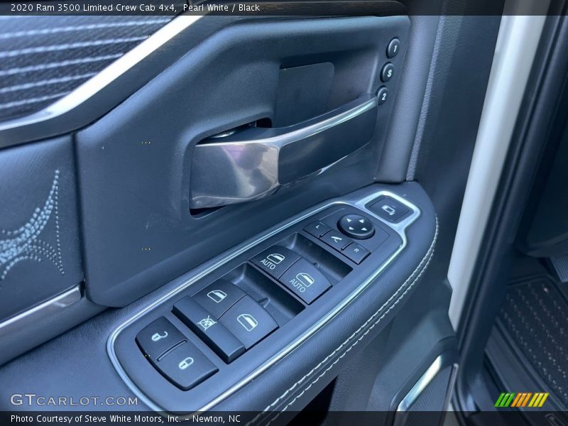 Pearl White / Black 2020 Ram 3500 Limited Crew Cab 4x4