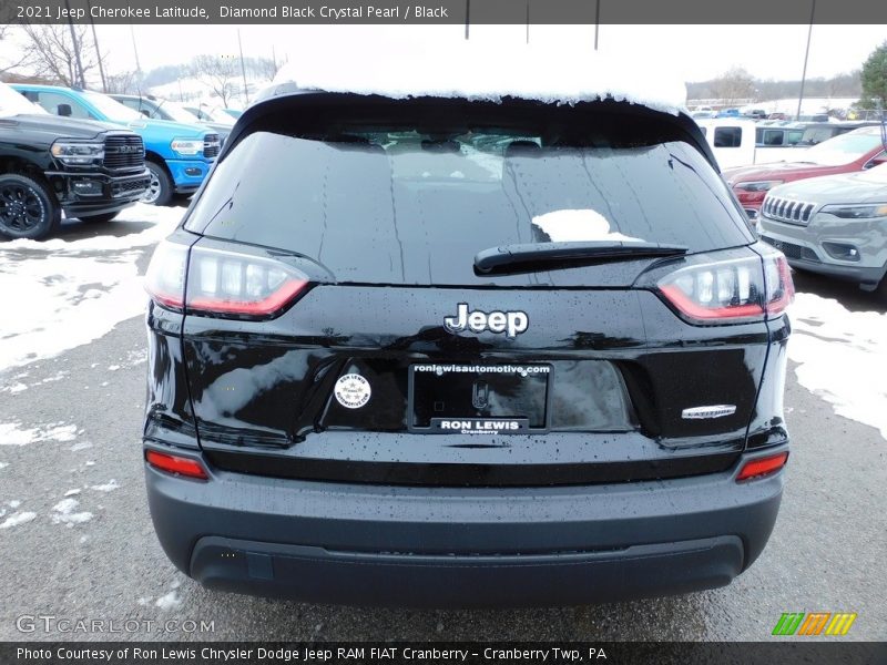 Diamond Black Crystal Pearl / Black 2021 Jeep Cherokee Latitude