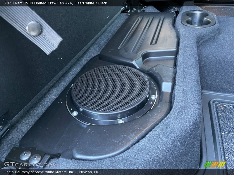 Pearl White / Black 2020 Ram 3500 Limited Crew Cab 4x4
