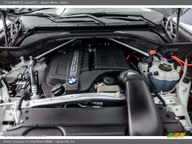 Alpine White / Black 2018 BMW X5 sDrive35i