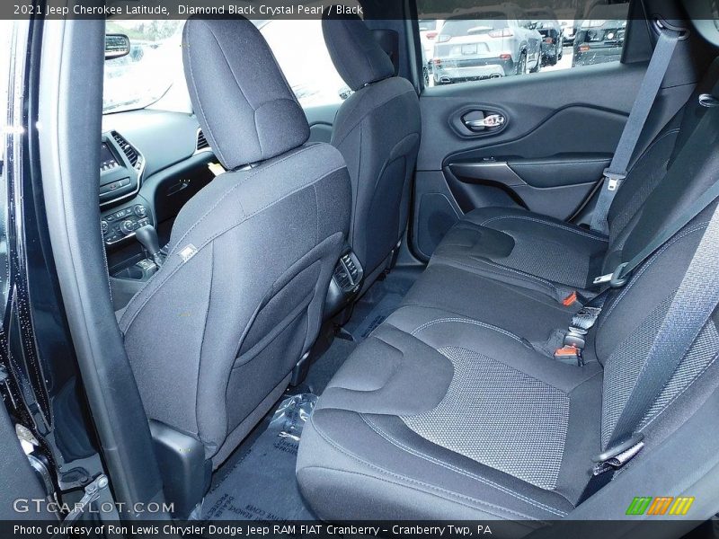 Diamond Black Crystal Pearl / Black 2021 Jeep Cherokee Latitude