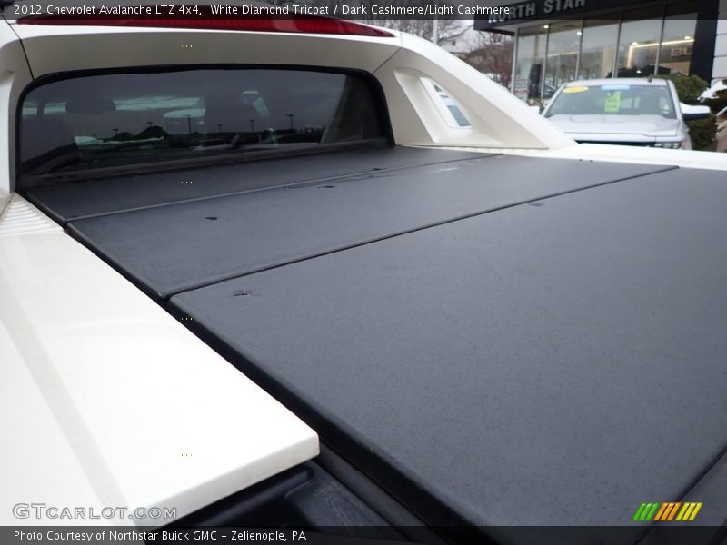 White Diamond Tricoat / Dark Cashmere/Light Cashmere 2012 Chevrolet Avalanche LTZ 4x4