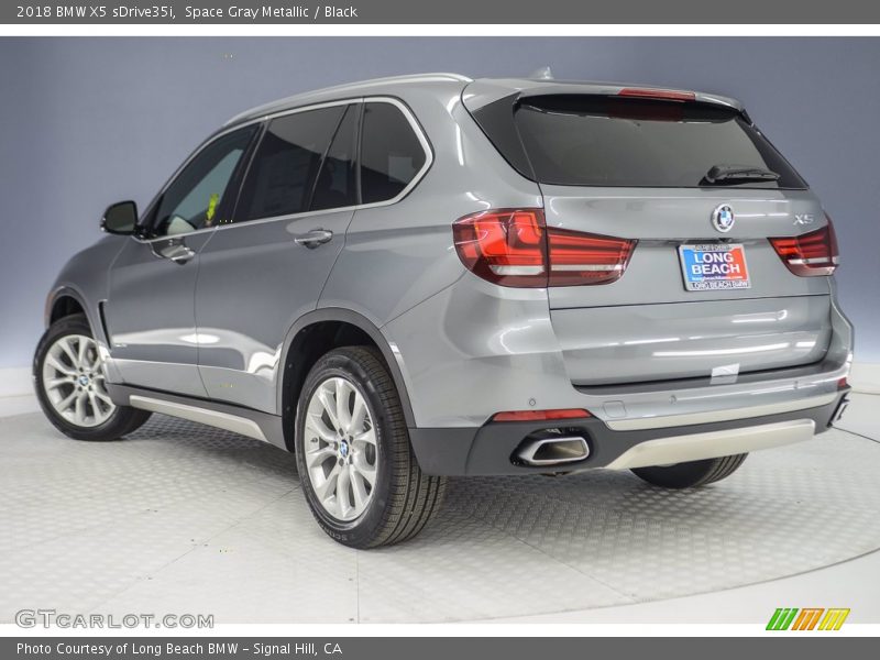 Space Gray Metallic / Black 2018 BMW X5 sDrive35i