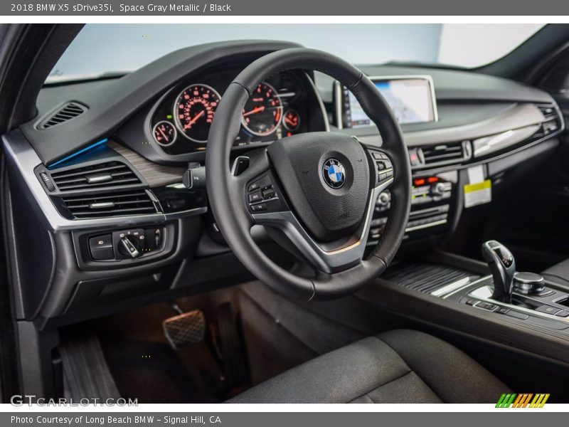 Space Gray Metallic / Black 2018 BMW X5 sDrive35i