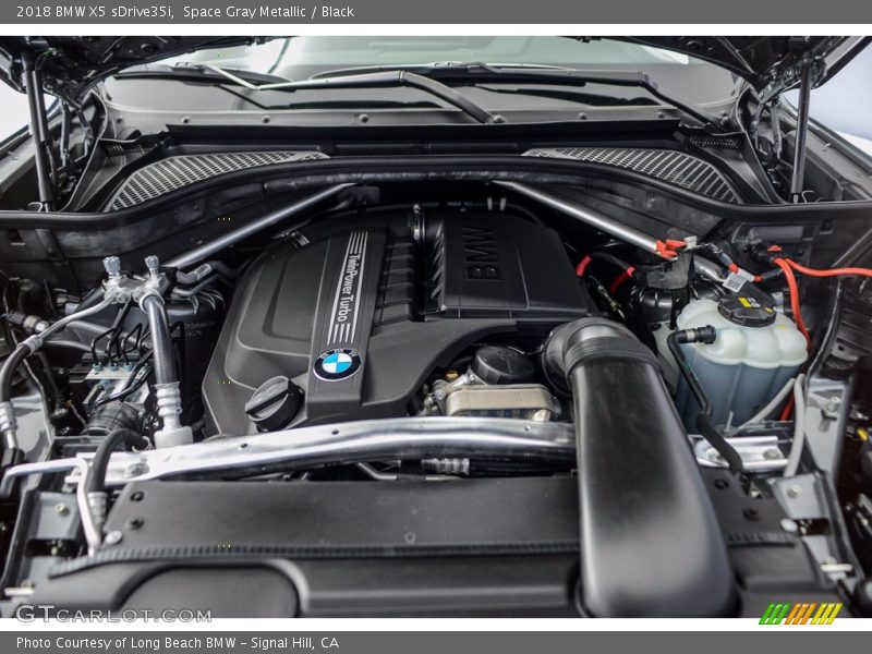 Space Gray Metallic / Black 2018 BMW X5 sDrive35i