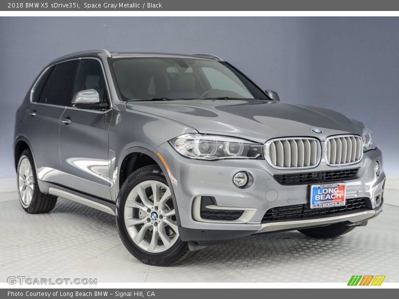 Space Gray Metallic / Black 2018 BMW X5 sDrive35i