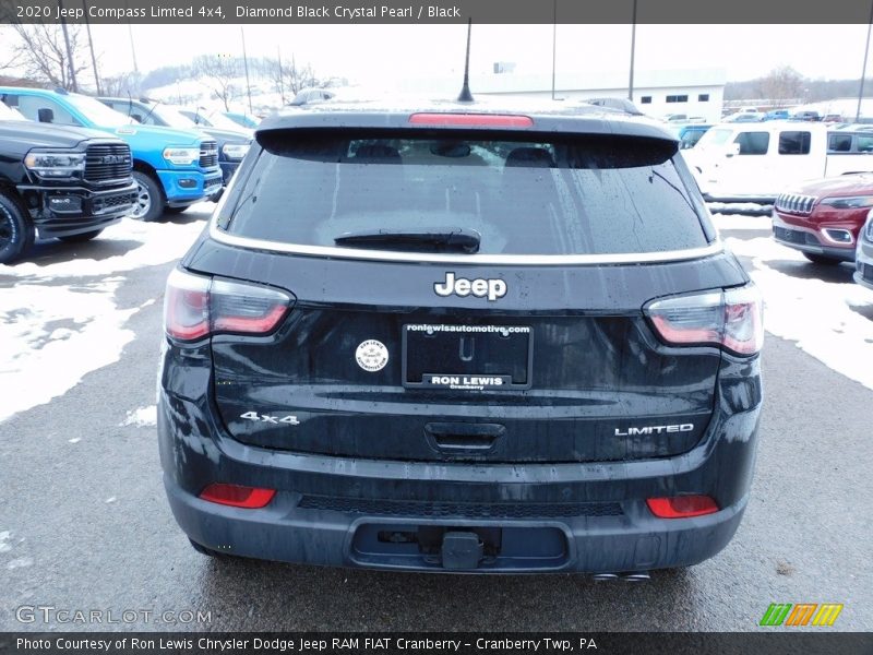 Diamond Black Crystal Pearl / Black 2020 Jeep Compass Limted 4x4