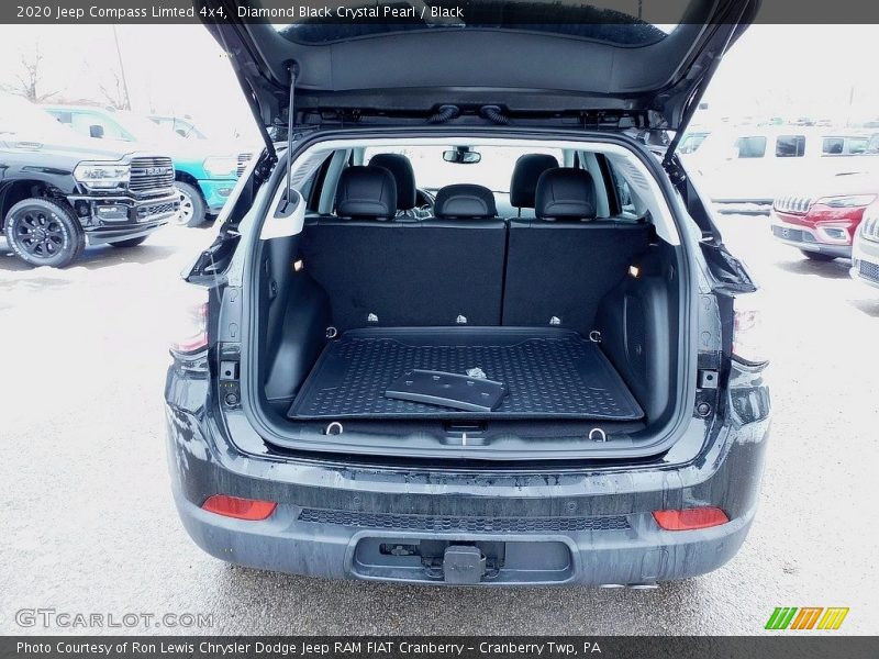 Diamond Black Crystal Pearl / Black 2020 Jeep Compass Limted 4x4