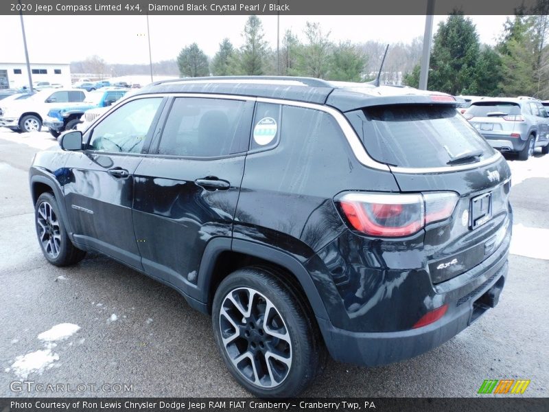 Diamond Black Crystal Pearl / Black 2020 Jeep Compass Limted 4x4