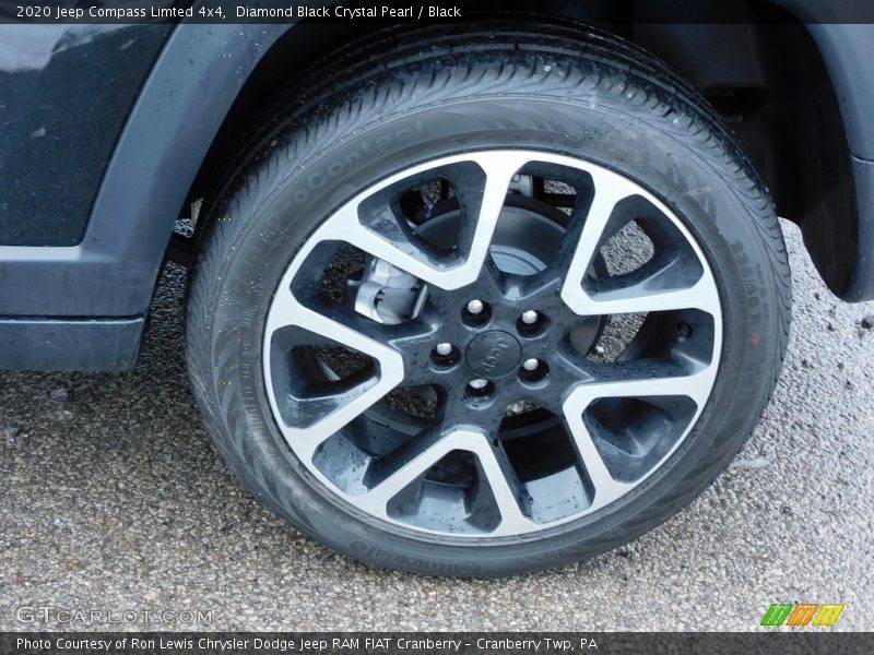 Diamond Black Crystal Pearl / Black 2020 Jeep Compass Limted 4x4