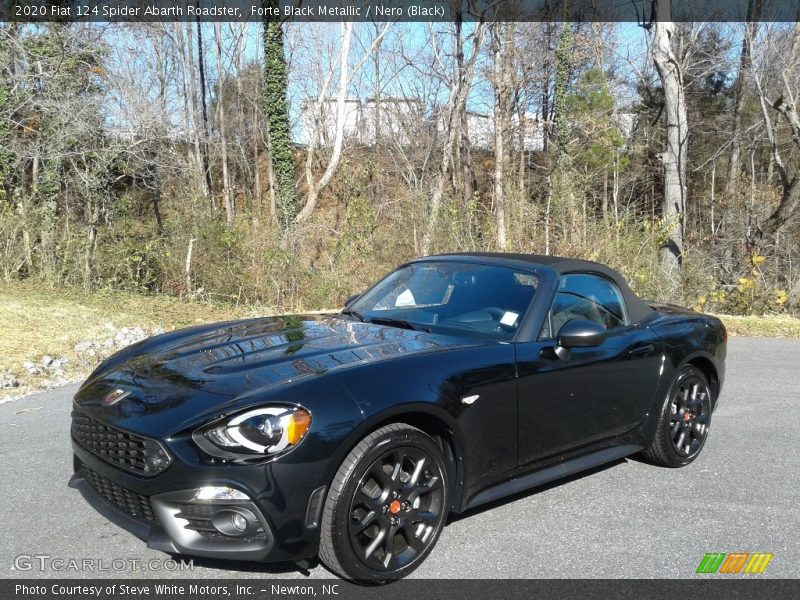 Forte Black Metallic / Nero (Black) 2020 Fiat 124 Spider Abarth Roadster