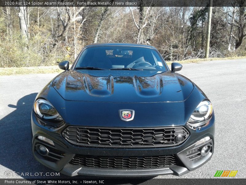 Forte Black Metallic / Nero (Black) 2020 Fiat 124 Spider Abarth Roadster