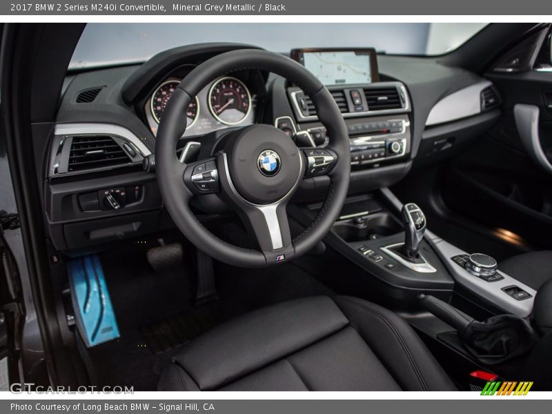  2017 2 Series M240i Convertible Black Interior