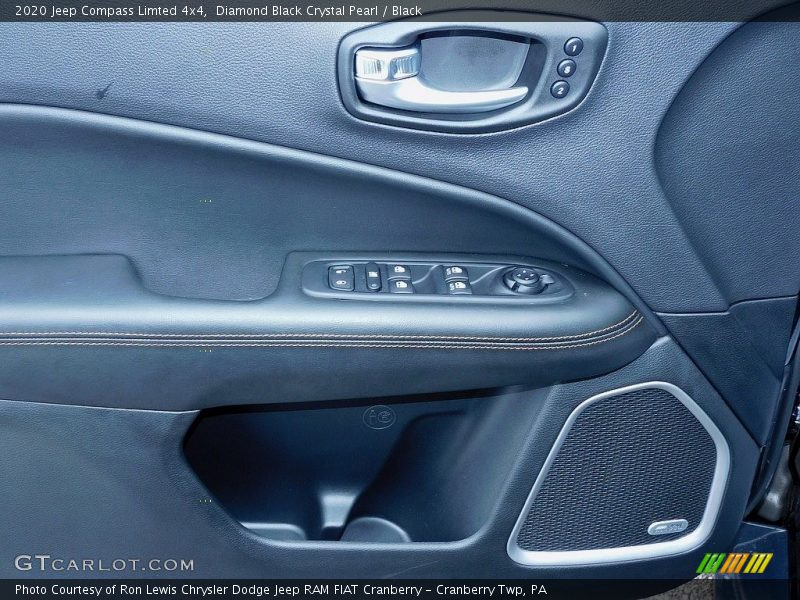 Diamond Black Crystal Pearl / Black 2020 Jeep Compass Limted 4x4