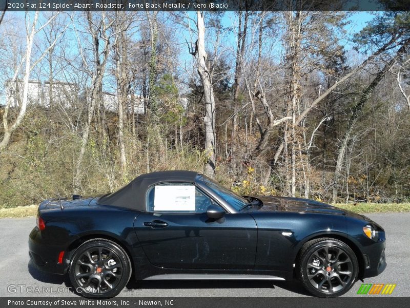 2020 124 Spider Abarth Roadster Forte Black Metallic