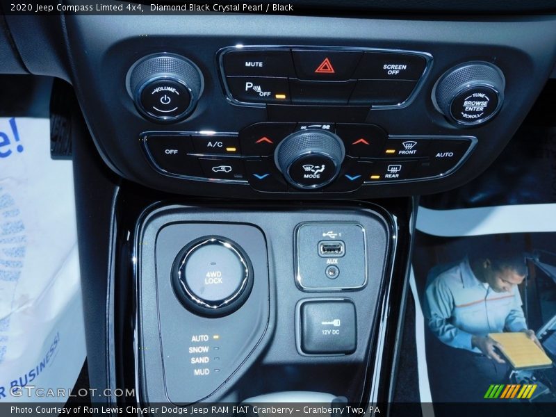 Diamond Black Crystal Pearl / Black 2020 Jeep Compass Limted 4x4