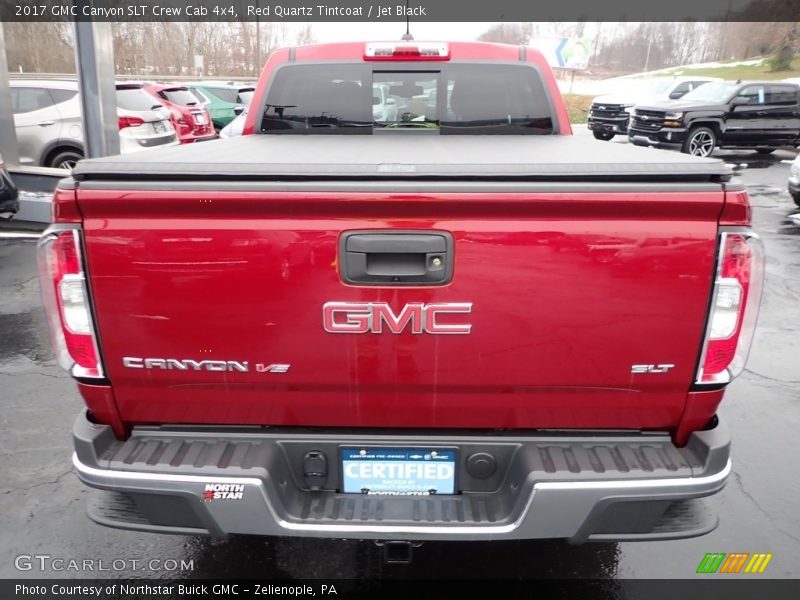 Red Quartz Tintcoat / Jet Black 2017 GMC Canyon SLT Crew Cab 4x4