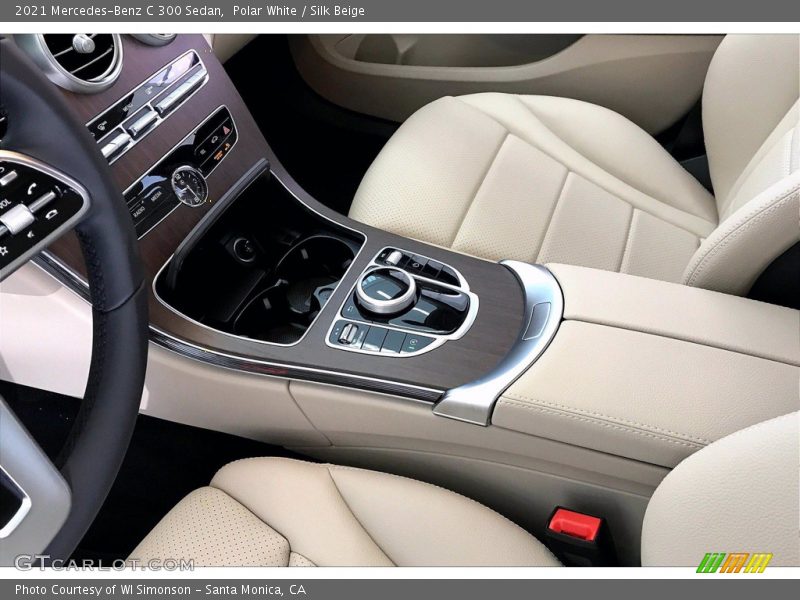Polar White / Silk Beige 2021 Mercedes-Benz C 300 Sedan