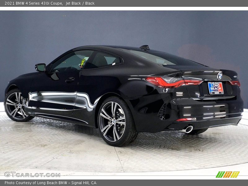 Jet Black / Black 2021 BMW 4 Series 430i Coupe