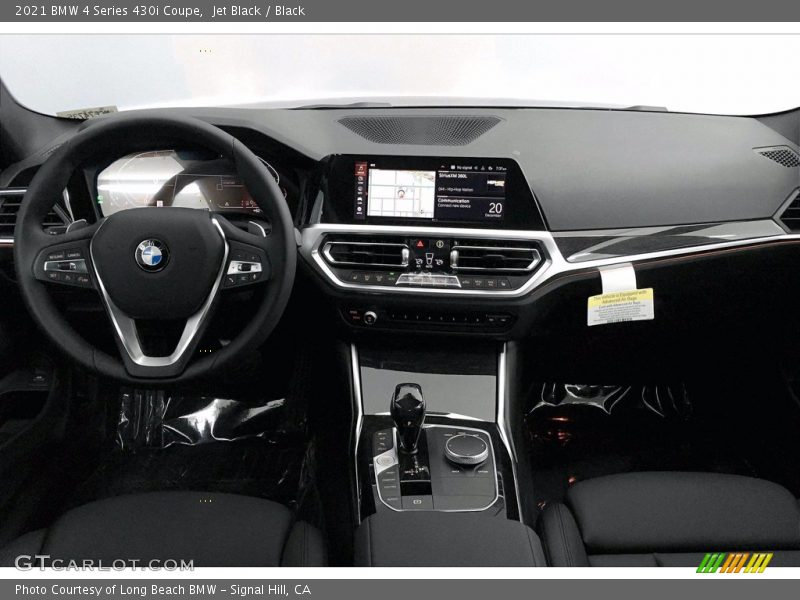 Jet Black / Black 2021 BMW 4 Series 430i Coupe