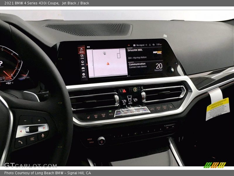 Jet Black / Black 2021 BMW 4 Series 430i Coupe