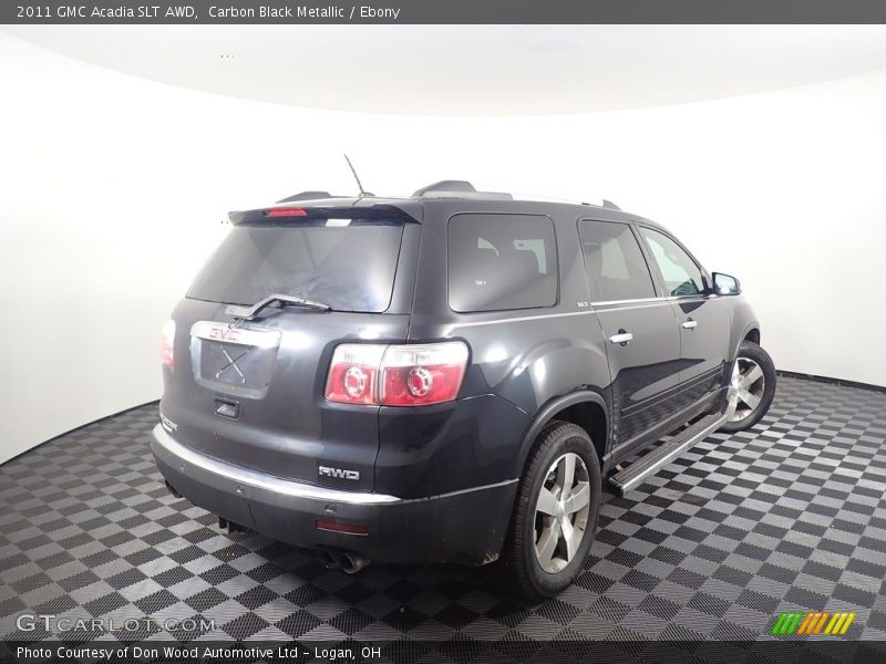 Carbon Black Metallic / Ebony 2011 GMC Acadia SLT AWD
