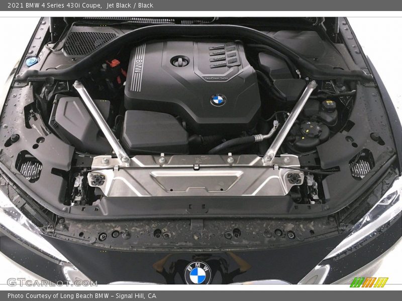 Jet Black / Black 2021 BMW 4 Series 430i Coupe
