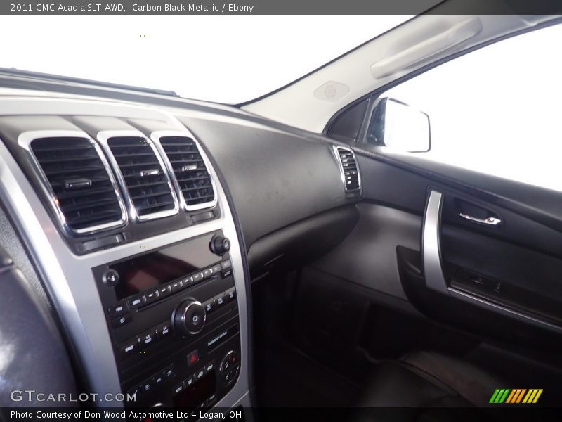 Carbon Black Metallic / Ebony 2011 GMC Acadia SLT AWD