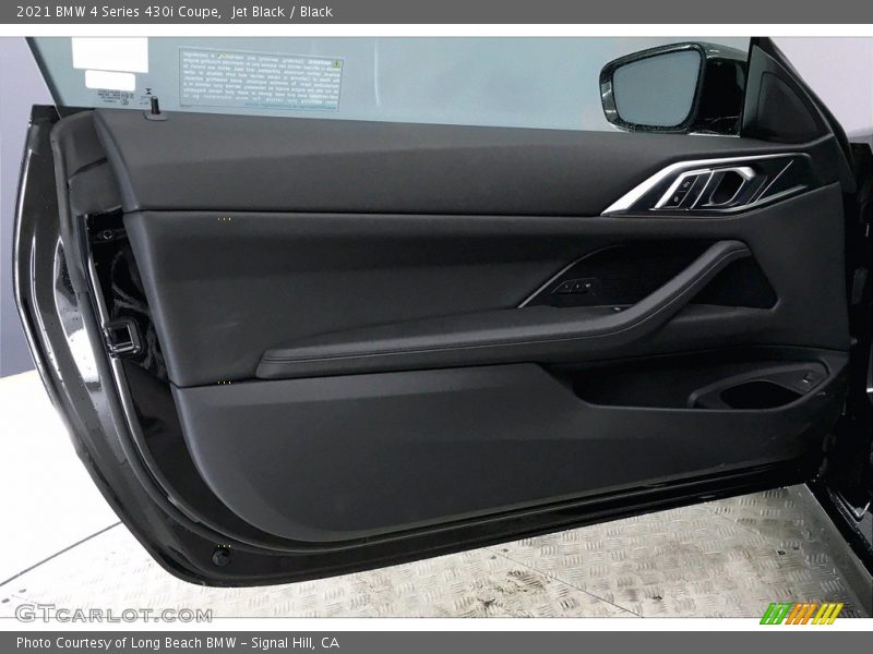 Jet Black / Black 2021 BMW 4 Series 430i Coupe