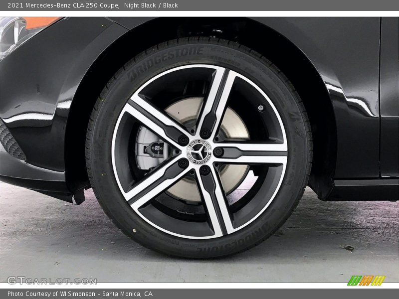 Night Black / Black 2021 Mercedes-Benz CLA 250 Coupe