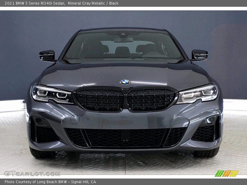 Mineral Gray Metallic / Black 2021 BMW 3 Series M340i Sedan