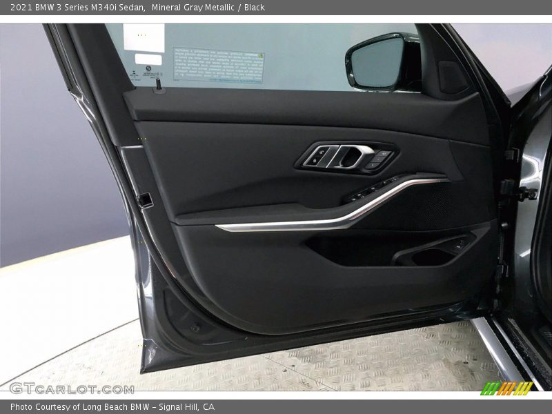 Mineral Gray Metallic / Black 2021 BMW 3 Series M340i Sedan