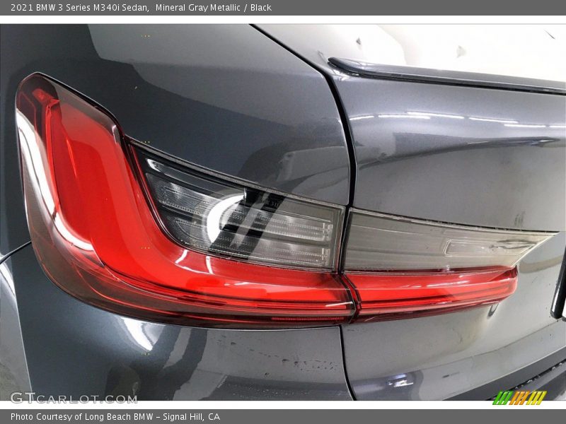 Mineral Gray Metallic / Black 2021 BMW 3 Series M340i Sedan