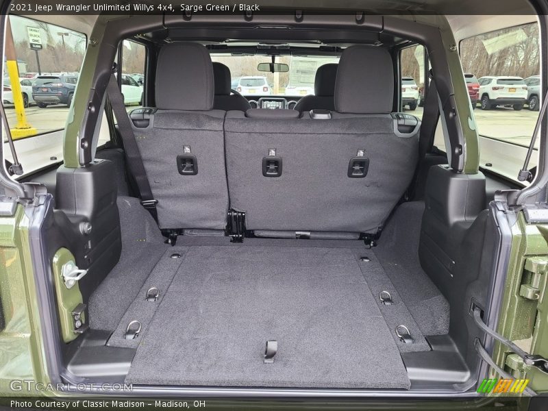  2021 Wrangler Unlimited Willys 4x4 Trunk