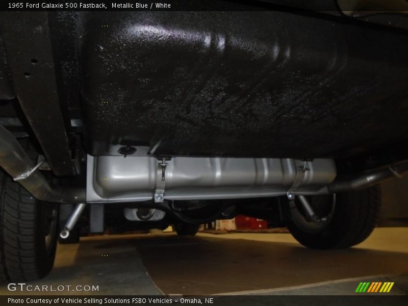 Metallic Blue / White 1965 Ford Galaxie 500 Fastback