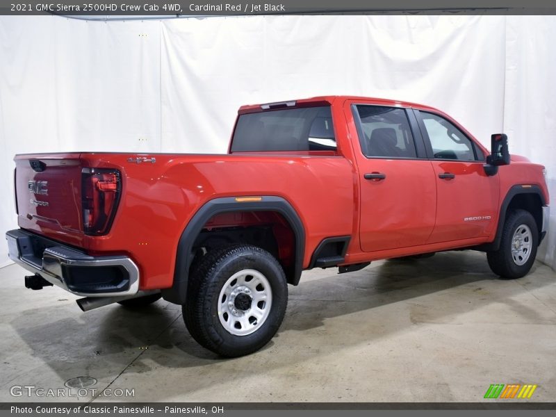 Cardinal Red / Jet Black 2021 GMC Sierra 2500HD Crew Cab 4WD