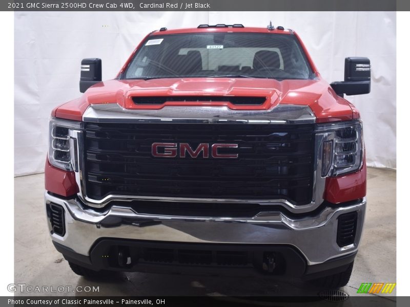 Cardinal Red / Jet Black 2021 GMC Sierra 2500HD Crew Cab 4WD