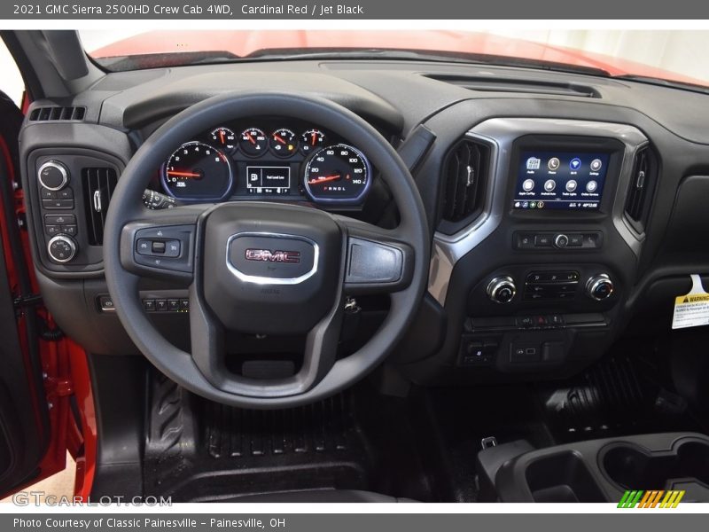Cardinal Red / Jet Black 2021 GMC Sierra 2500HD Crew Cab 4WD