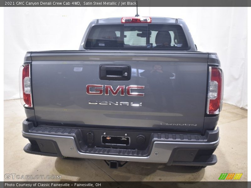 Satin Steel Metallic / Jet Black 2021 GMC Canyon Denali Crew Cab 4WD